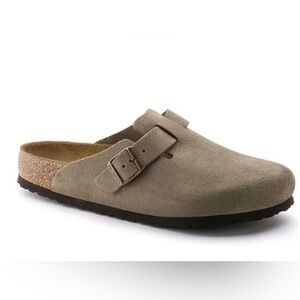 BIRKENSTOCK Boston BS Taupe size: 40 Regular Fit (BRAND NEW)